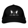 Bio-Baseballkappe dog - Schwarz