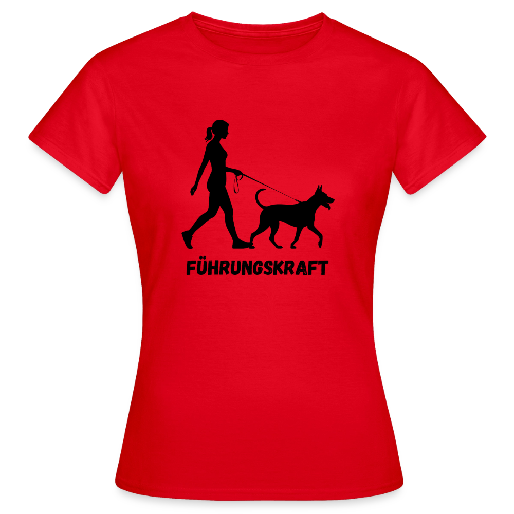 Frauen T-Shirt Führungskraft - Rot