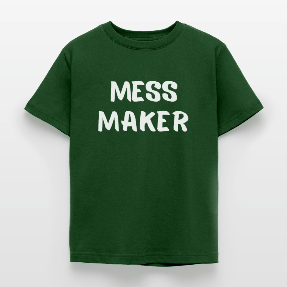 Kinder T-Shirt mess maker - Forstgrün 