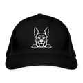 Bio-Baseballkappe Schäferhund - Schwarz