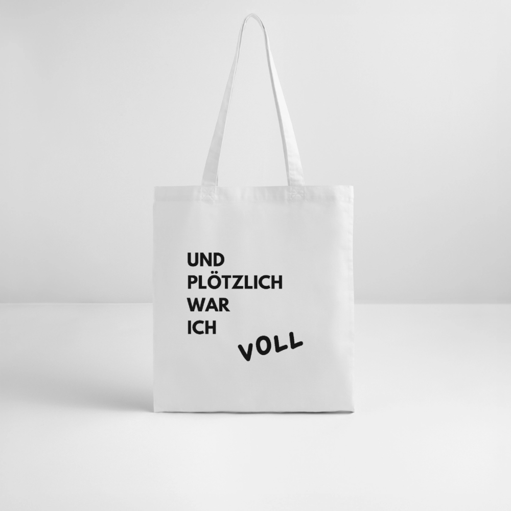 Stanley/Stella Bio-Stoffbeutel Plötzlich Voll - Weiß