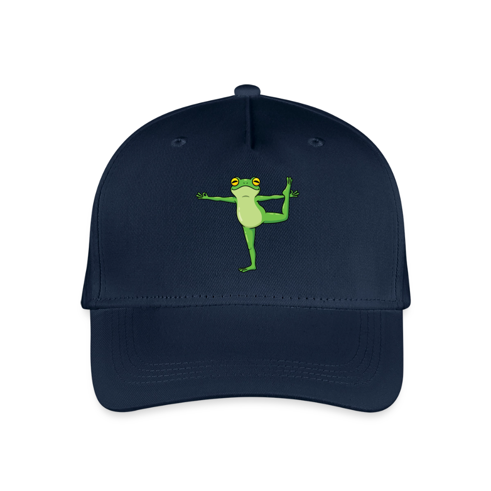 Kinder Bio Basecap Yoga Frog - Navy