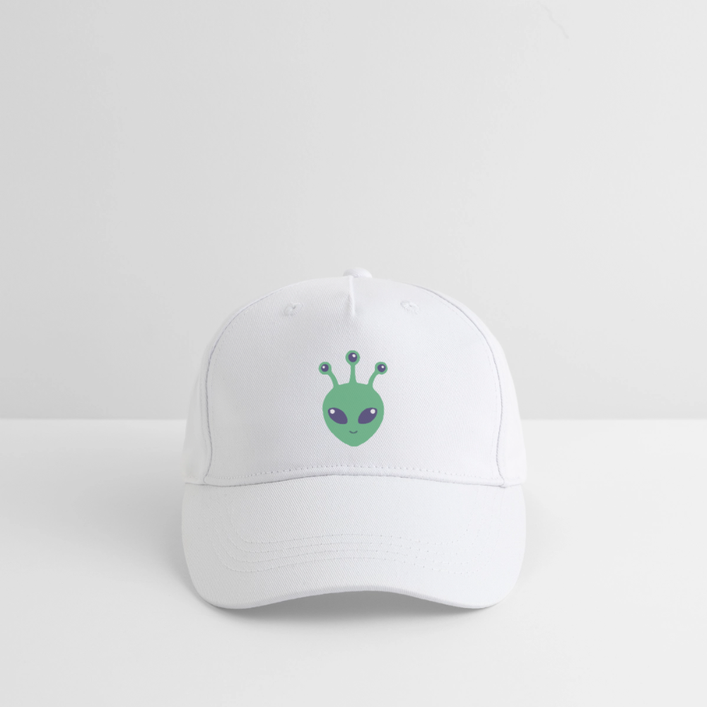 Kinder Bio Basecap Alien - Weiß