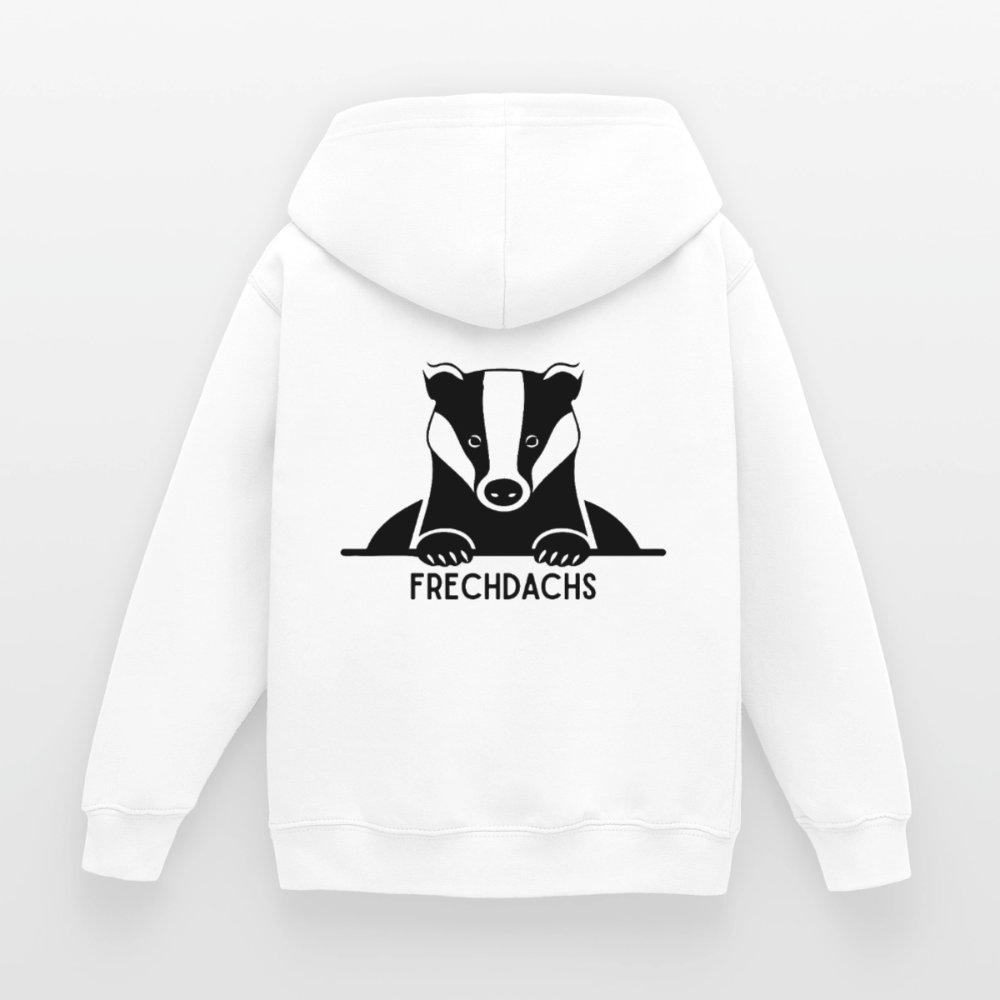 Kinder Hoodie Frechdachs - Weiß
