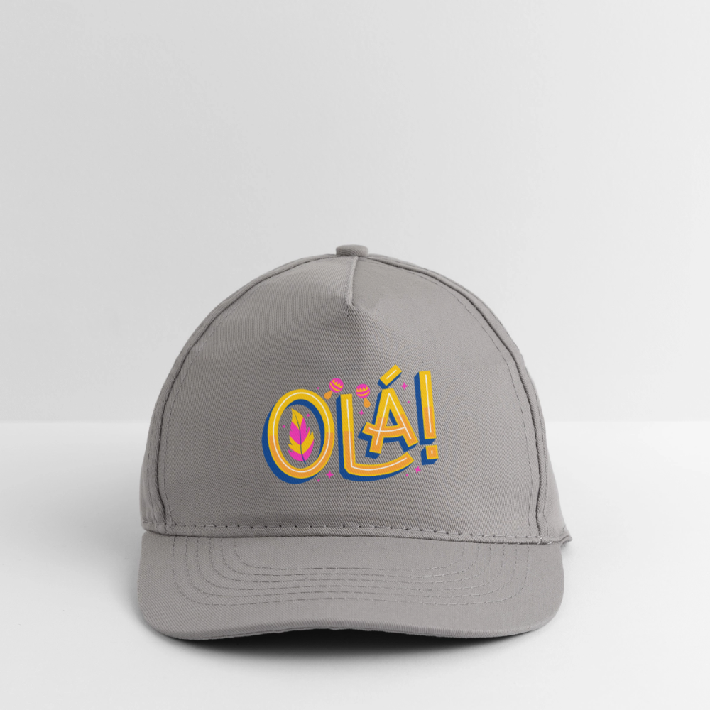 Bio-Baseballkappe Ola - Hellgrau