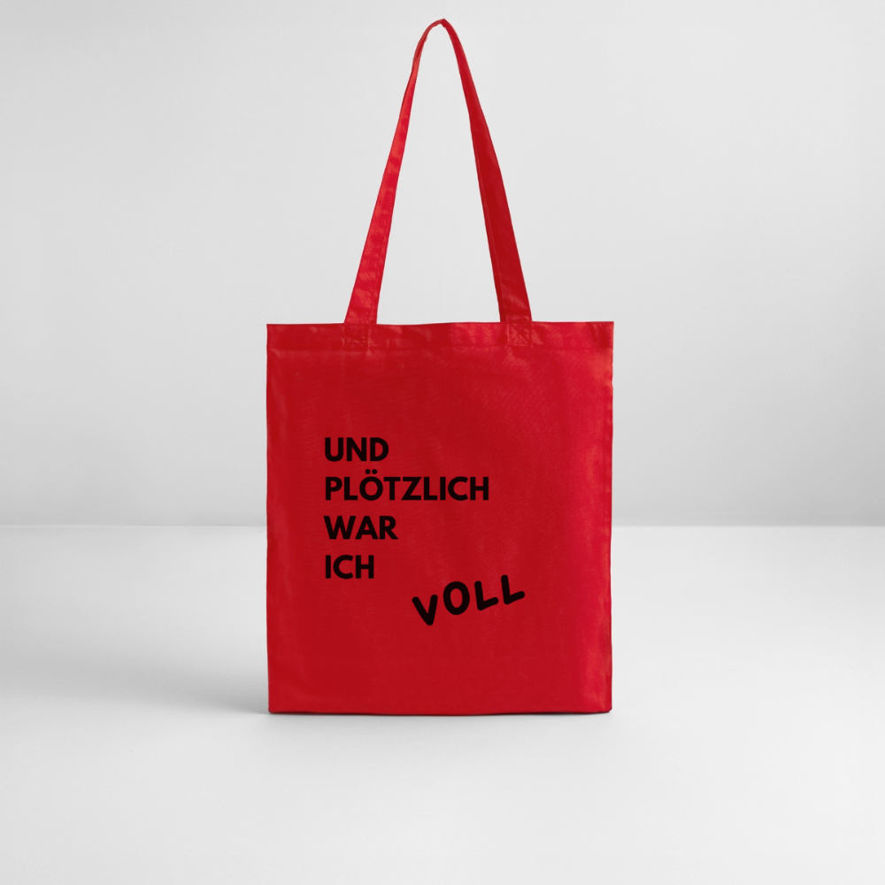 Stanley/Stella Bio-Stoffbeutel Plötzlich Voll - Rot
