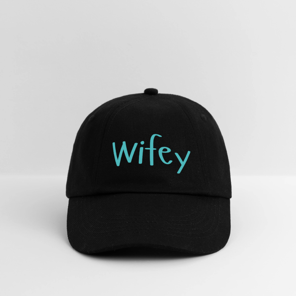Baseballkappe Wifey - Schwarz/Schwarz