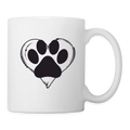 Tasse pfotenliebe - Weiß