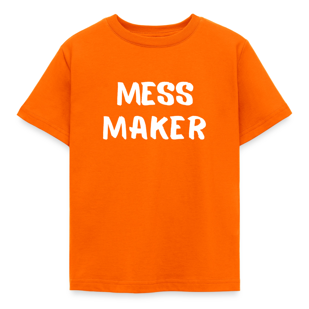 Kinder T-Shirt mess maker - Orange
