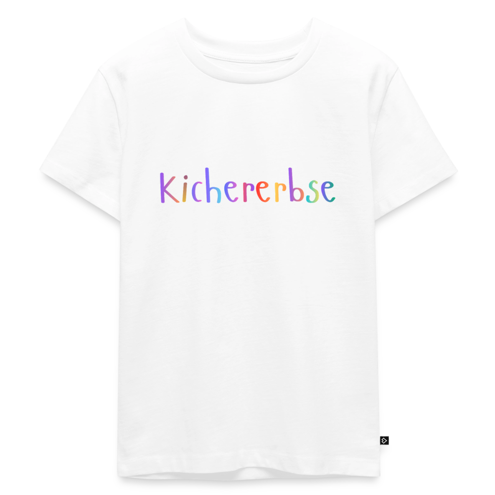 Kinder Premium T-Shirt Kichererbse - Weiß