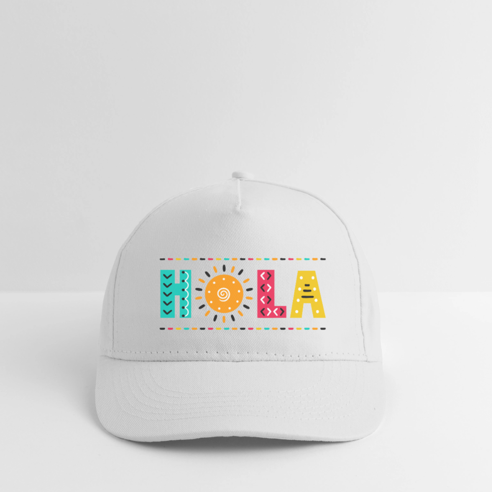 Bio-Baseballkappe Hola - Weiß