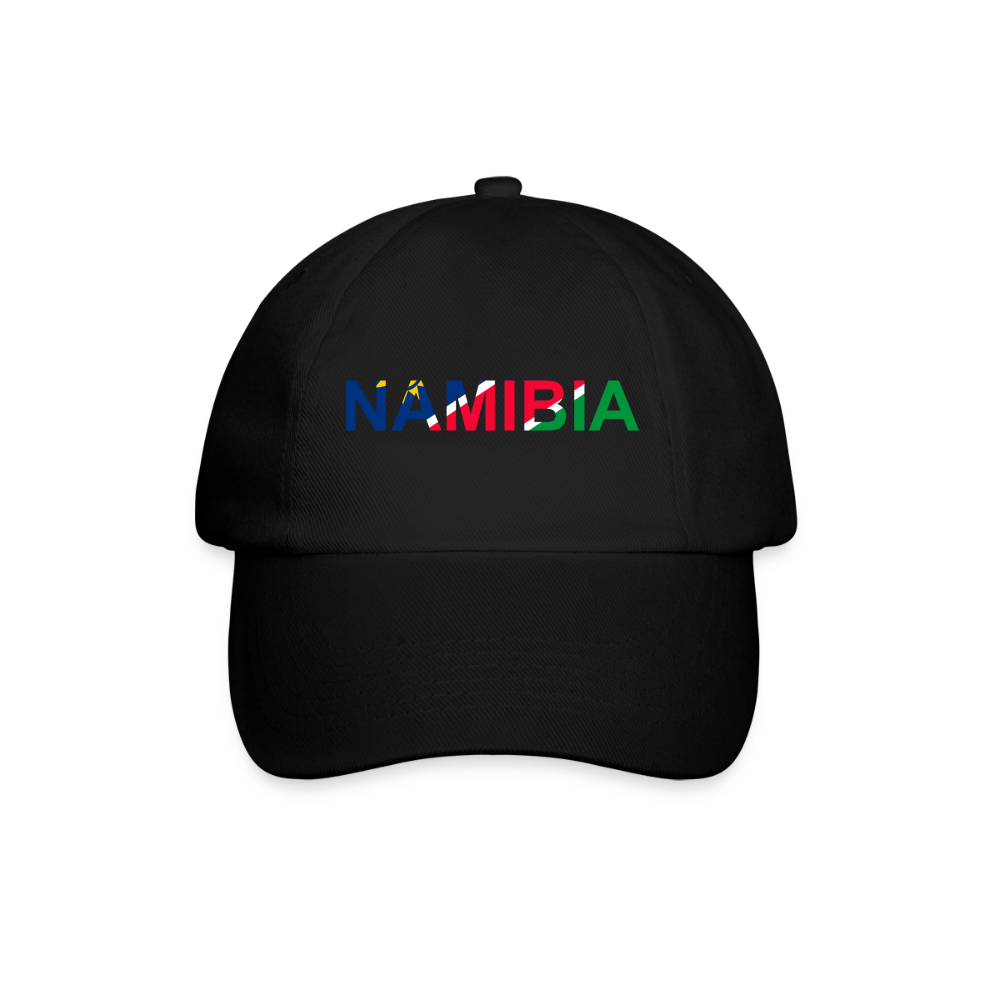 Baseballkappe Namibia - Schwarz/Schwarz