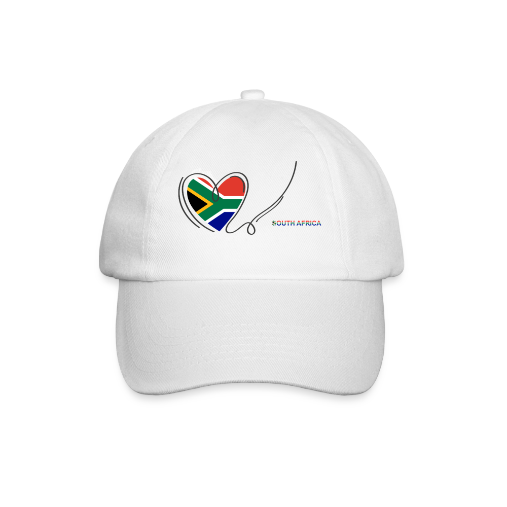 Baseballkappe Süd Afrika - Weiß/Weiß