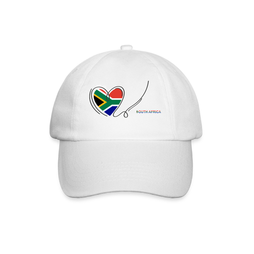Baseballkappe Süd Afrika - Weiß/Weiß