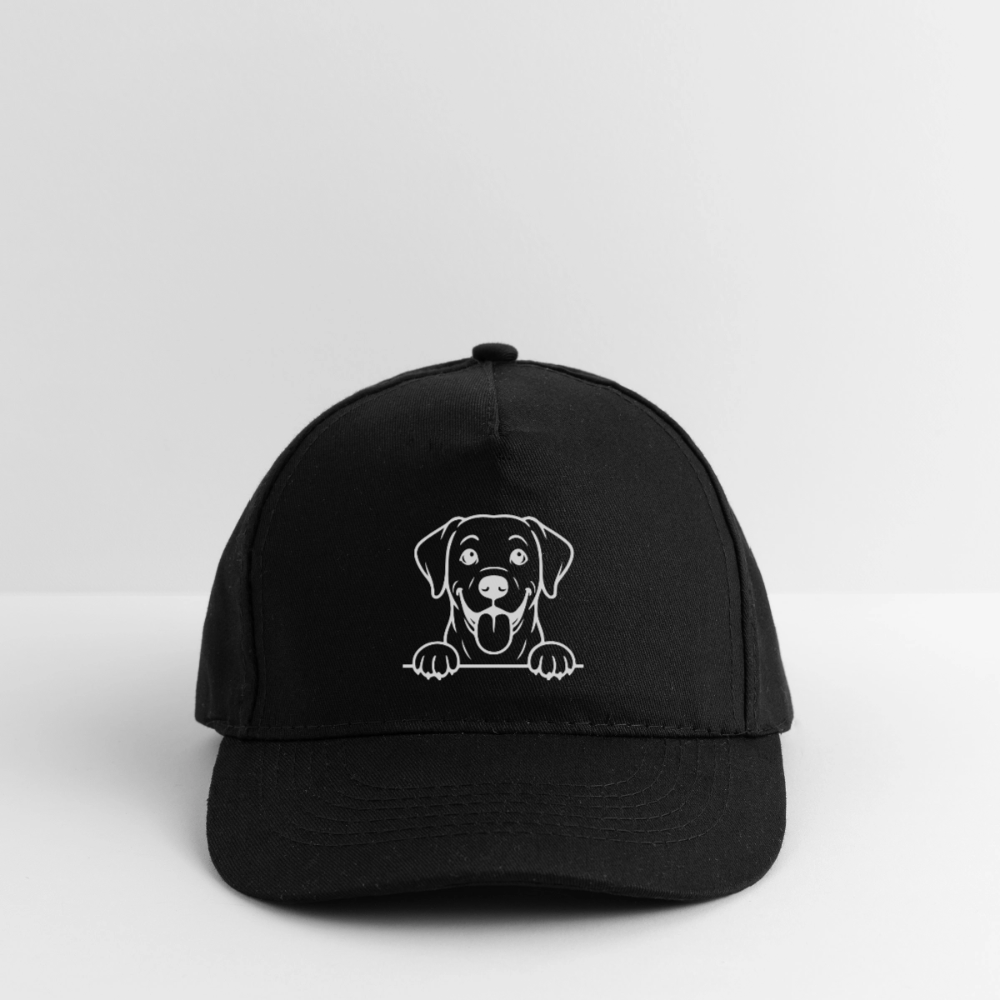 Bio-Baseballkappe Labrador - Schwarz