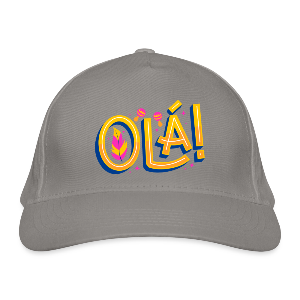 Bio-Baseballkappe Ola - Hellgrau