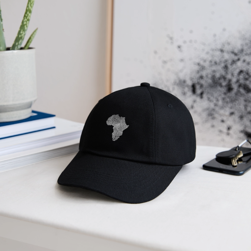 Baseballkappe Afrika - Schwarz/Schwarz
