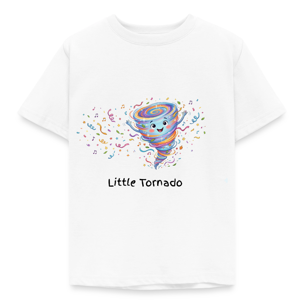 Kinder T-Shirt Little Tornado - Weiß