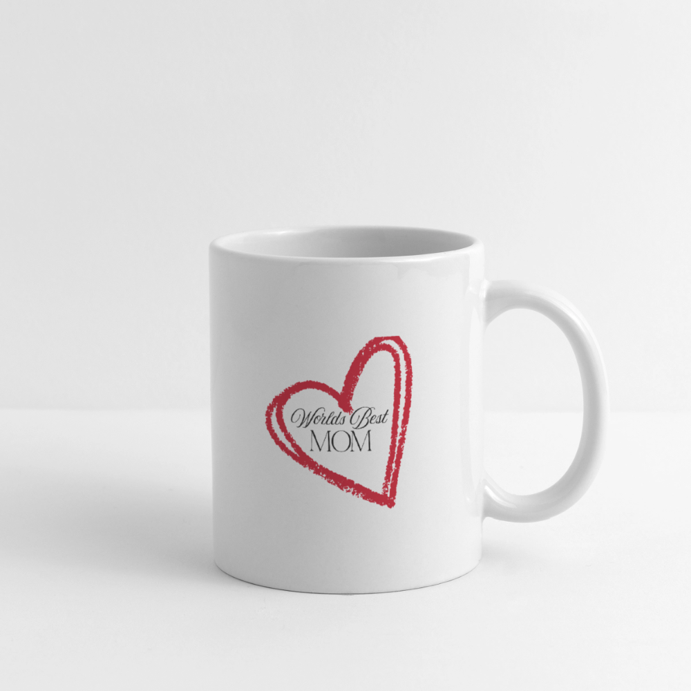 Tasse Worlds best mom - Weiß