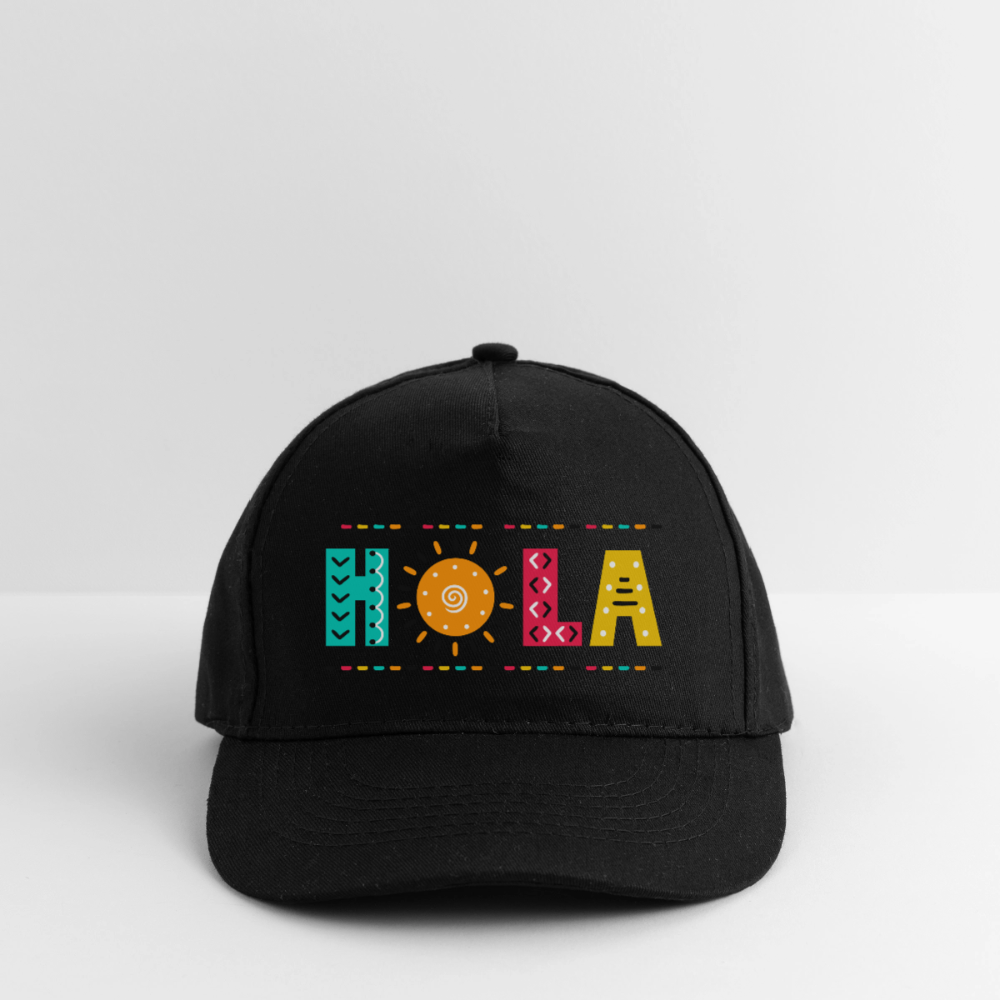 Bio-Baseballkappe Hola - Schwarz