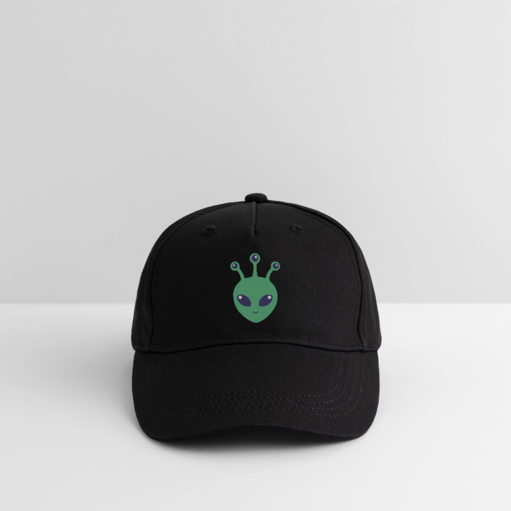 Kinder Bio Basecap Alien - Schwarz