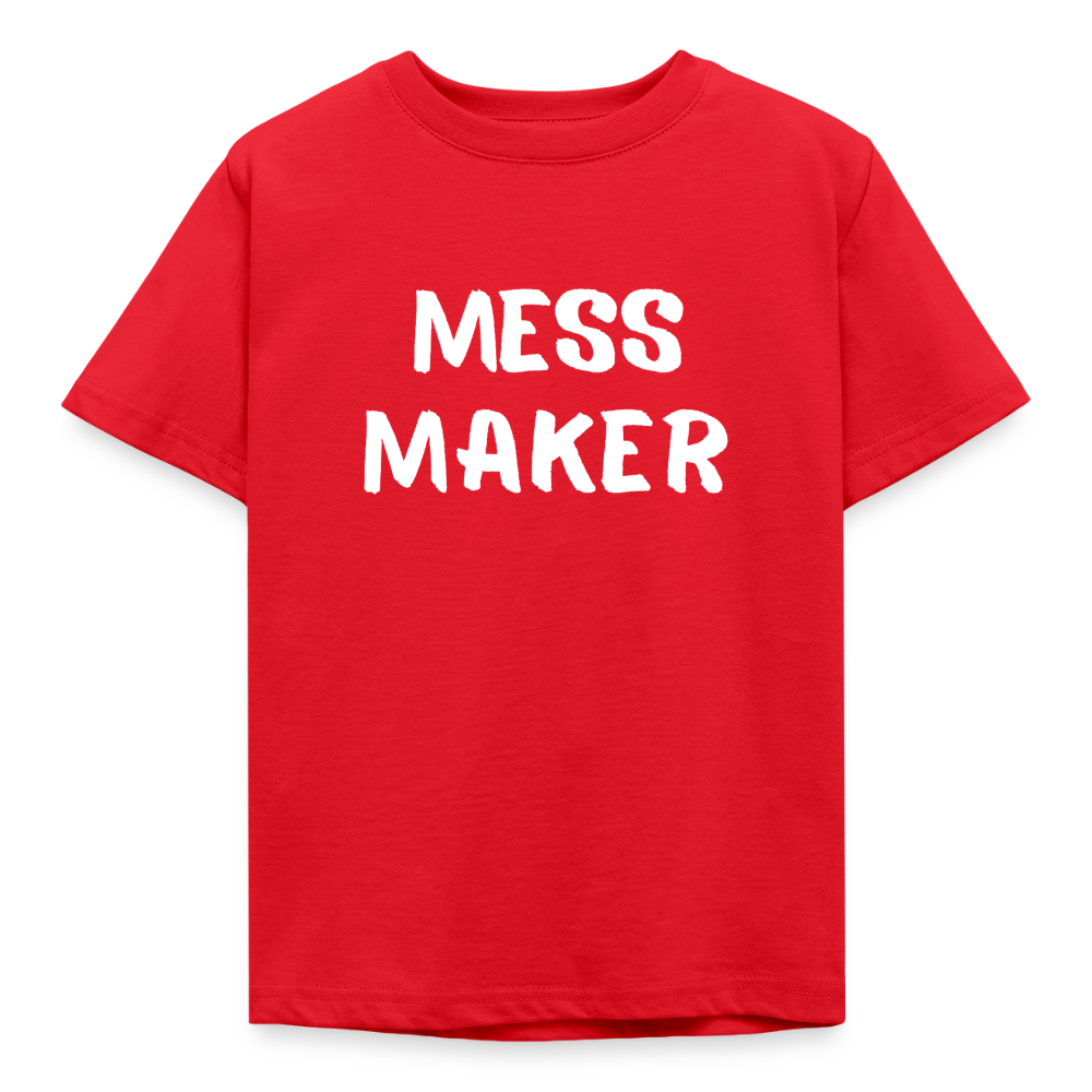 Kinder T-Shirt mess maker - Rot