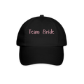 Baseballkappe Team Bride - Schwarz/Schwarz