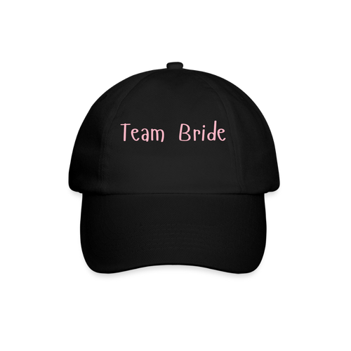 Baseballkappe Team Bride - Schwarz/Schwarz
