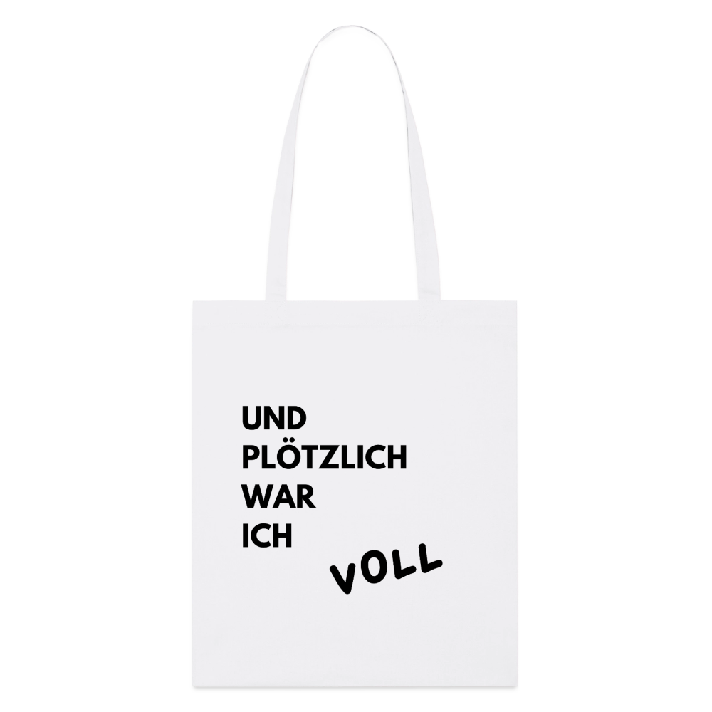 Stanley/Stella Bio-Stoffbeutel Plötzlich Voll - Weiß