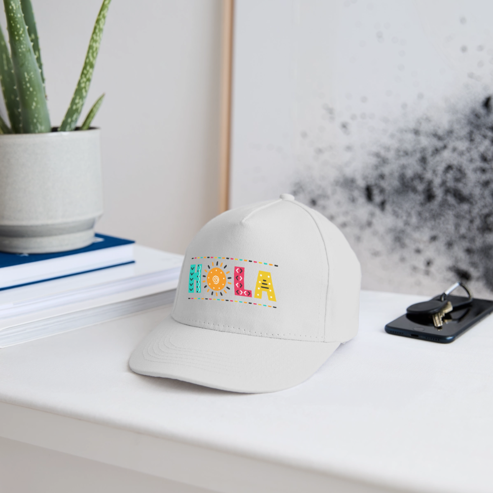 Bio-Baseballkappe Hola - Weiß