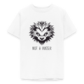Teenager T-Shirt Not A Hugger - Weiß