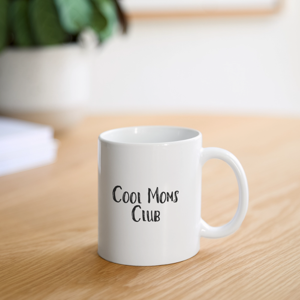 Tasse cool moms club - Weiß