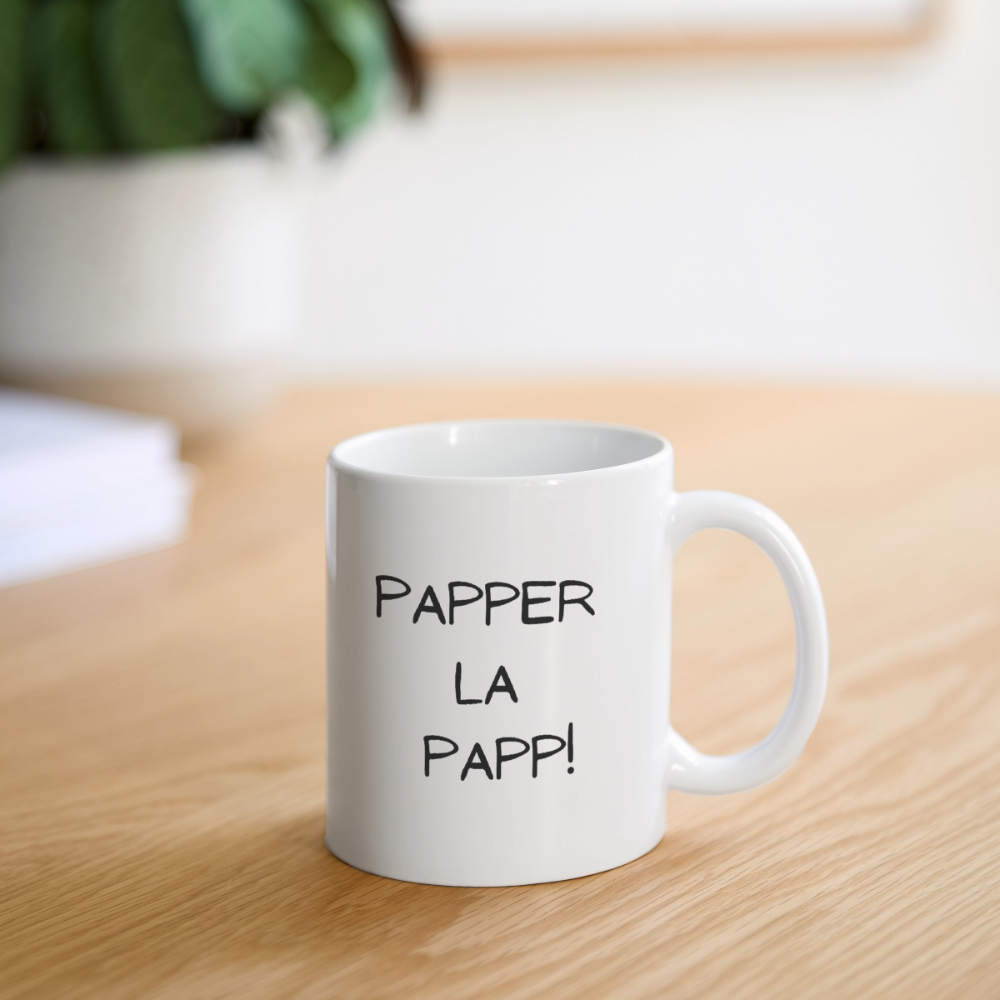 Tasse Papperlapapp - Weiß