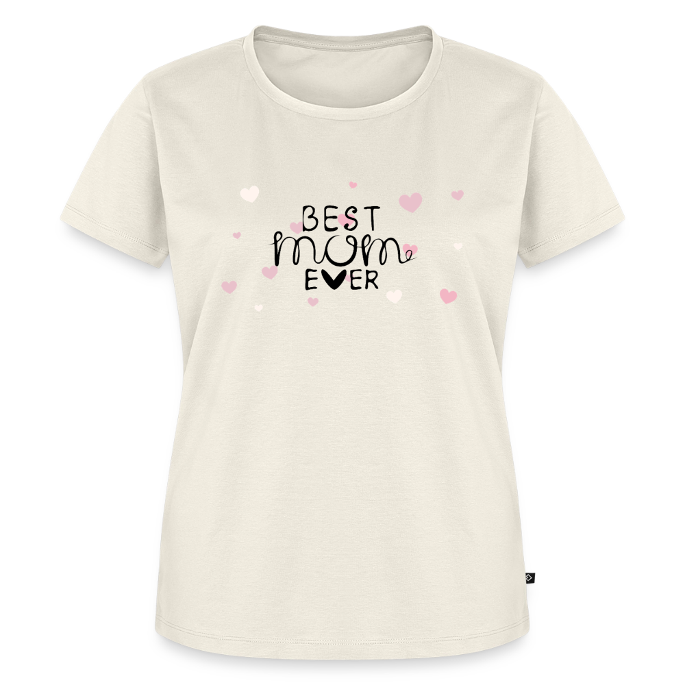 Frauen Premium T-Shirt Best Mom Ever - Naturweiß