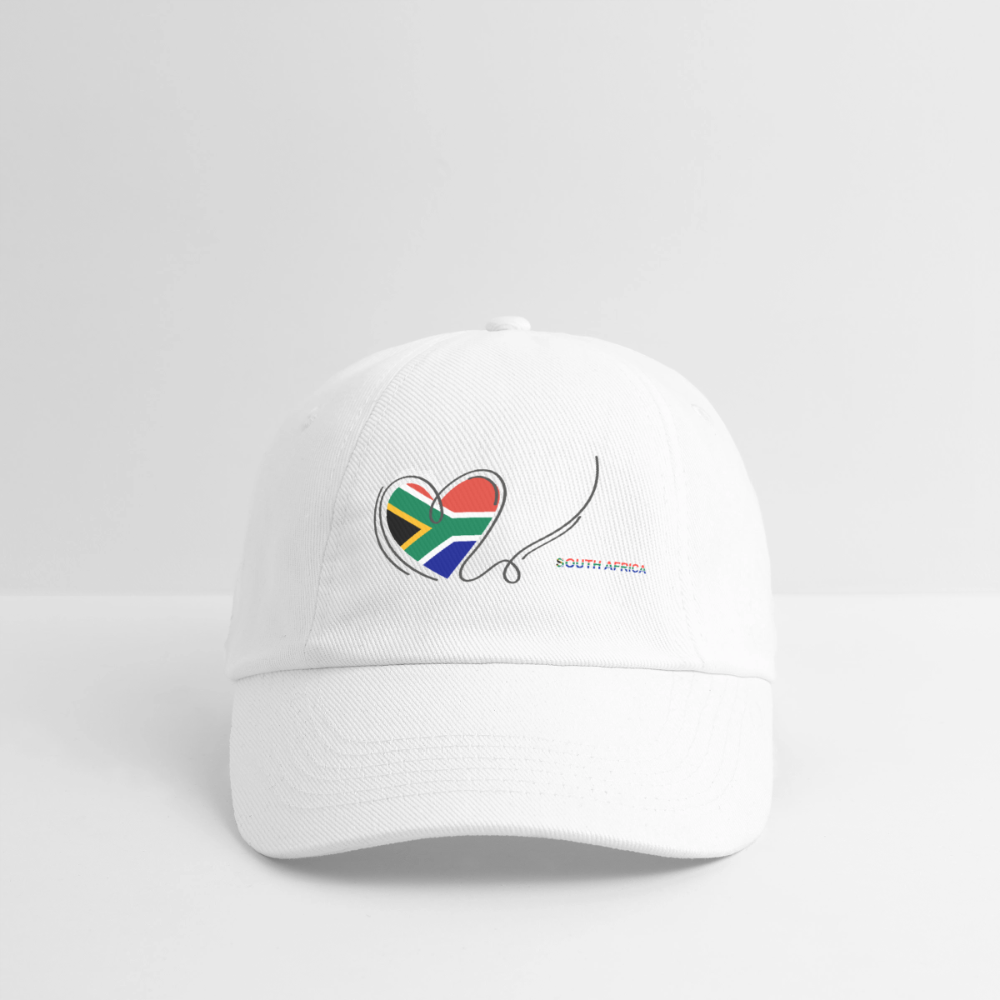 Baseballkappe Süd Afrika - Weiß/Weiß