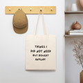 Stanley/Stella Bio-Stoffbeutel things i did not need but bought anyway - Natur