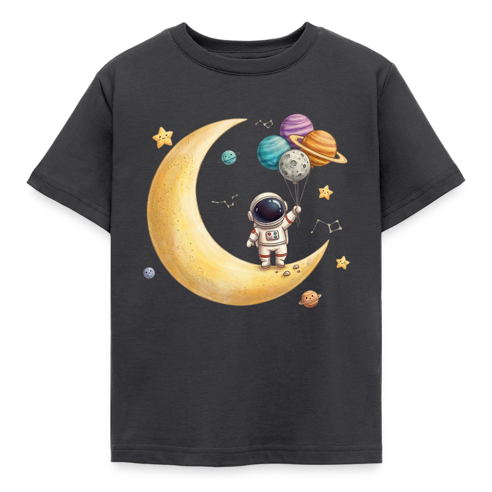 Kinder T-Shirt little astronaut - Dunkelgrau