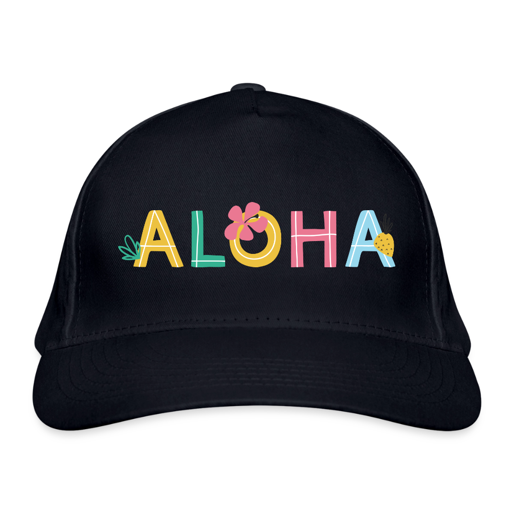 Bio-Baseballkappe Aloha - Navy
