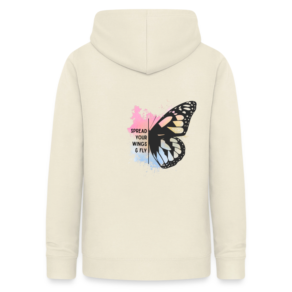 Frauen Hoodie spread your wings - Vanille-Milchshake
