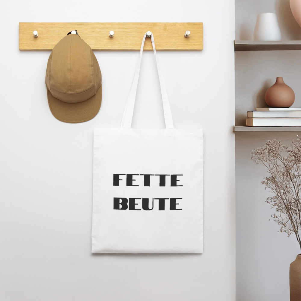 Stanley/Stella Bio-Stoffbeutel fette beute - Weiß