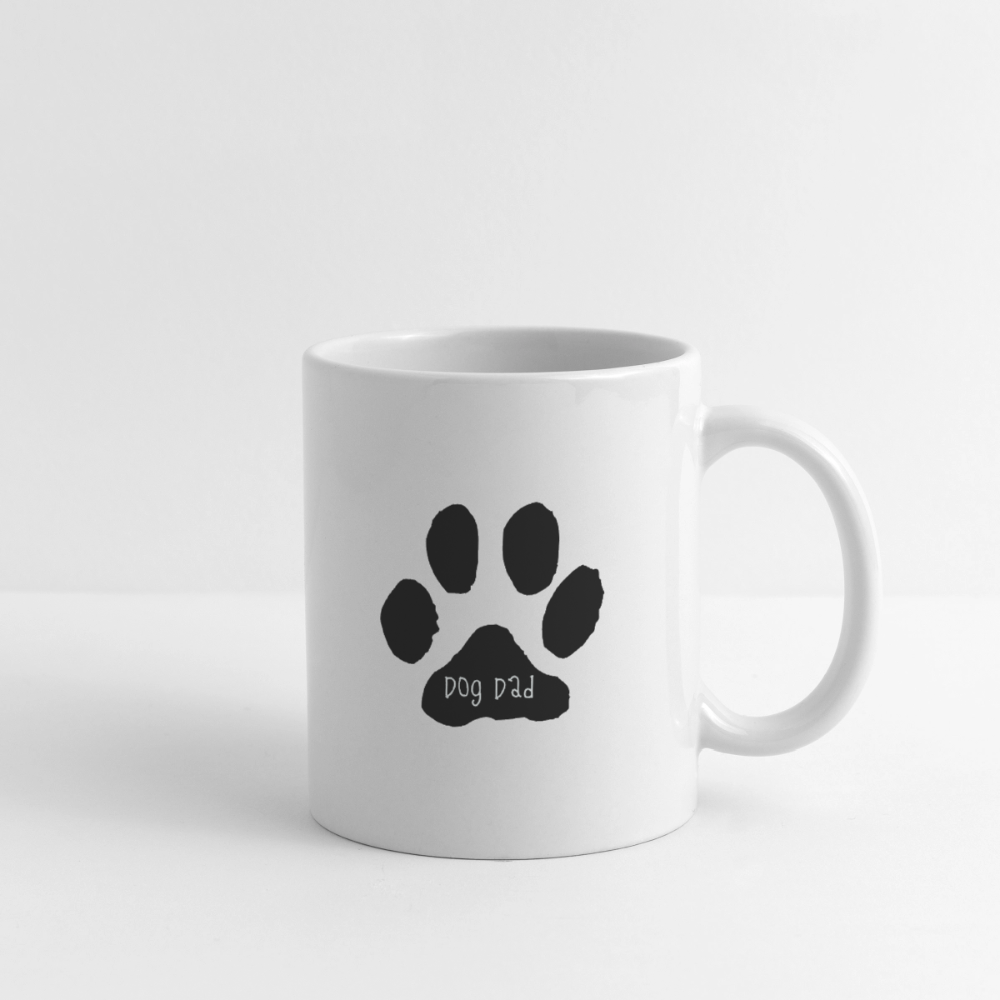Tasse dog dad - Weiß
