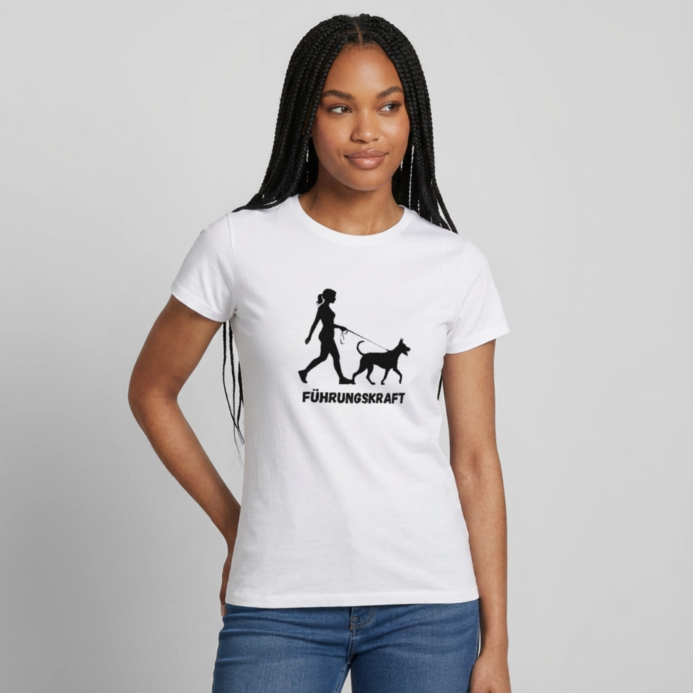 Frauen T-Shirt Führungskraft - Weiß