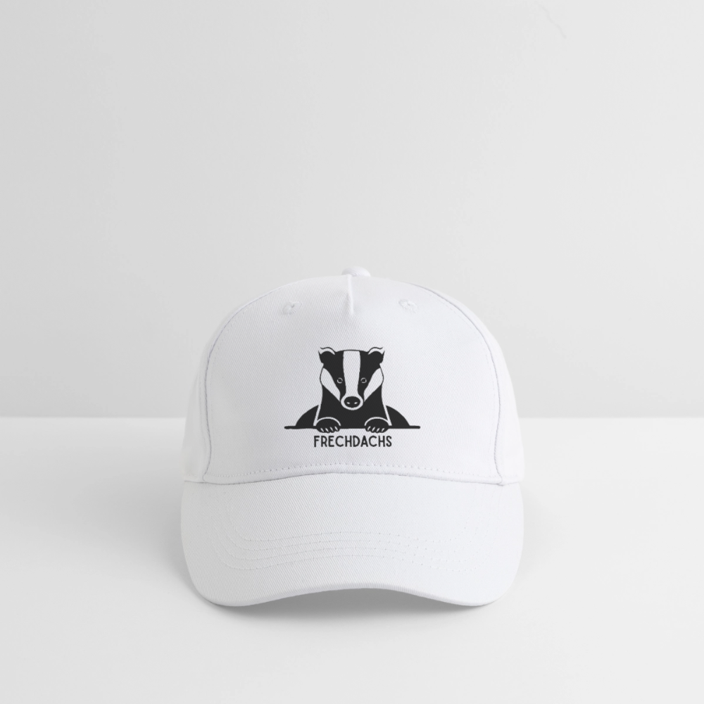 Kinder Bio Basecap Frechdachs - Weiß