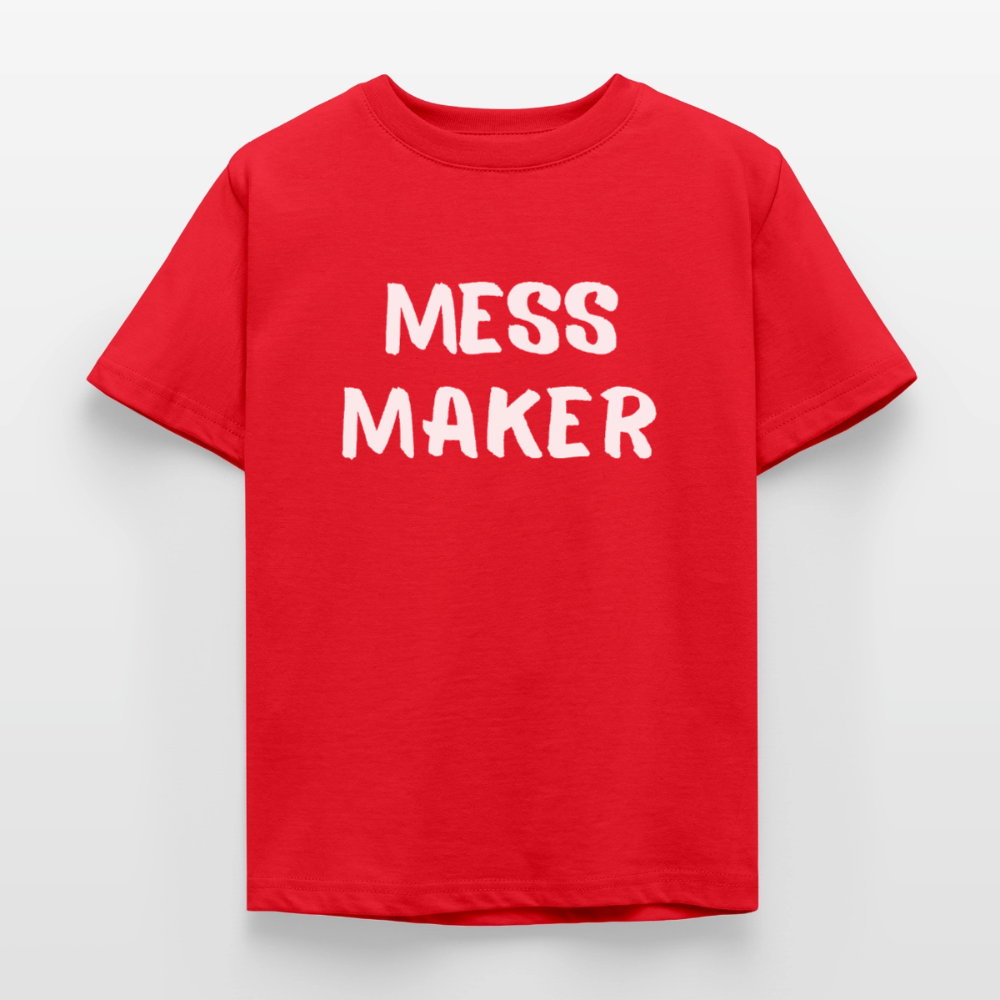 Kinder T-Shirt mess maker - Rot