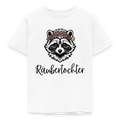 Kinder T-Shirt Räubertochter - Weiß