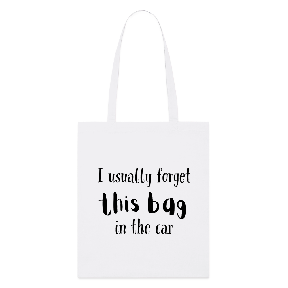 Stanley/Stella Bio-Stoffbeutel forgetting this bag - Weiß