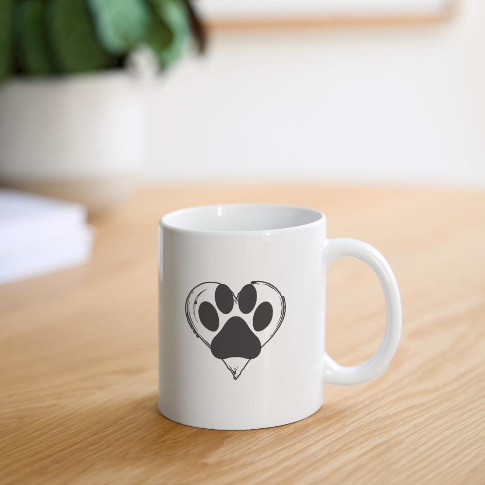Tasse pfotenliebe - Weiß