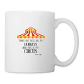 Tasse my monkeys and my circus - Weiß