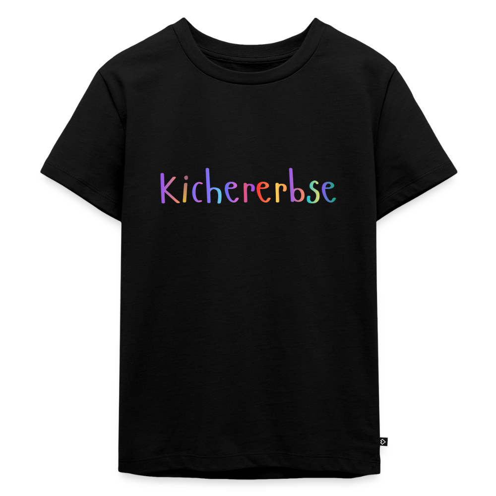 Kinder Premium T-Shirt Kichererbse - Schwarz